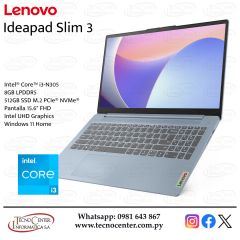 Notebook Lenovo Ideapad Slim 3 Intel Core i3